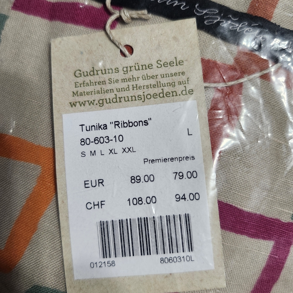 Gudrun Sjoden Multicolor Tunic with Geometric Design - Picture 3 of 5